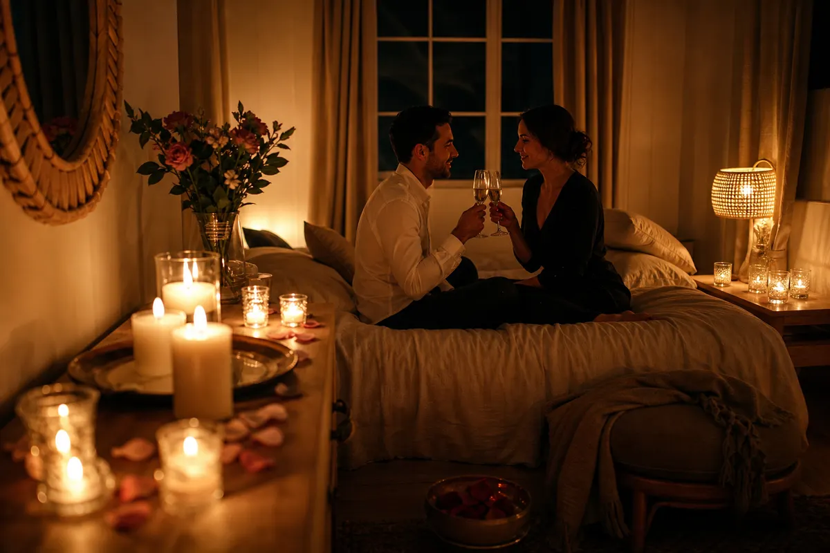 Créer une ambiance romantique