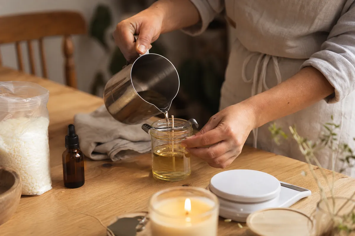 Faire ses bougies maison